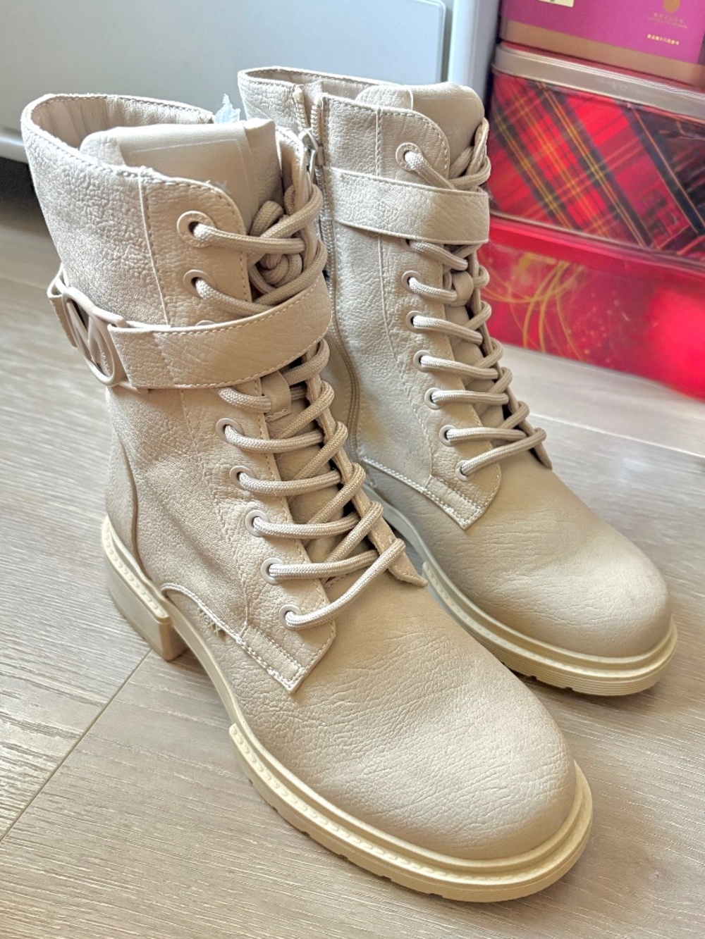 Mexx Ankle Combat Boots